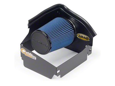 Airaid QuickFit Air Dam with Blue SynthaMax Dry Filter (05-10 5.7L HEMI Jeep Grand Cherokee WK)