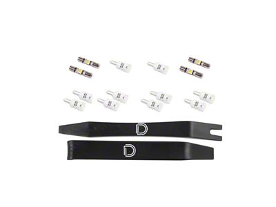 Diode Dynamics Stage 1 LED Interior Lighting Kit; Cool White (11-21 Jeep Grand Cherokee WK2)