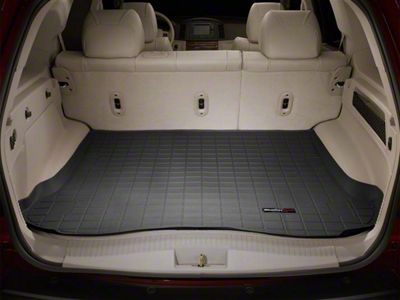 Weathertech DigitalFit Cargo Liner with Bumper Protector; Behind 2nd Row; Black (05-10 Jeep Grand Cherokee WK)
