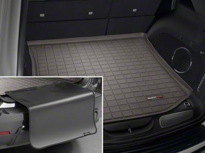 Weathertech DigitalFit Cargo Liner with Bumper Protector; Behind 2nd Row; Cocoa (11-21 Jeep Grand Cherokee WK2)