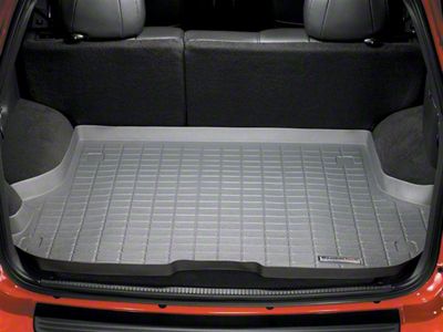 Weathertech DigitalFit Cargo Liner with Bumper Protector; Behind 2nd Row; Gray (99-04 Jeep Grand Cherokee WJ)