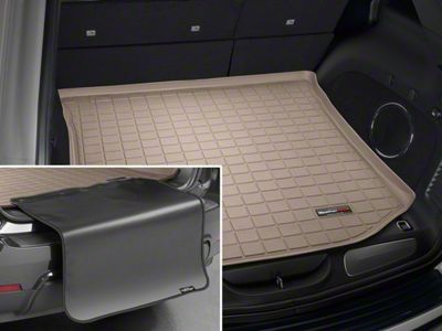 Weathertech DigitalFit Cargo Liner with Bumper Protector; Behind 2nd Row; Tan (11-21 Jeep Grand Cherokee WK2)