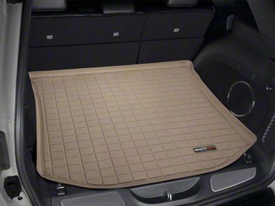 Weathertech DigitalFit Cargo Liner with Bumper Protector; Behind 2nd Row; Tan (11-24 Jeep Grand Cherokee WK2 & WL)