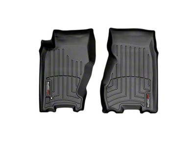 Weathertech DigitalFit Front Floor Liners; Black (99-04 Jeep Grand Cherokee WJ)
