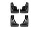 Weathertech No-Drill Mud Flaps; Front and Rear; Black (11-21 Jeep Grand Cherokee WK2 w/ Factory Lip Molding)