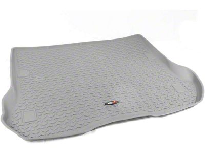 Rugged Ridge All-Terrain Front and Rear Floor Liners; Gray (05-10 Jeep Grand Cherokee WK)