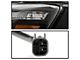 APEX Series High-Power LED Module Headlights; Black Housing; Clear Lens (14-21 Jeep Grand Cherokee WK2 w/ Factory HID Headlights)