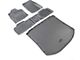 Rugged Ridge All-Terrain Front, Rear and Cargo Floor Liners; Gray (11-21 Jeep Grand Cherokee WK2)