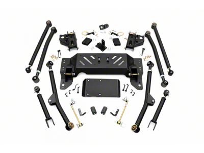 Rough Country 4-Inch Long Arm Upgrade Kit (93-98 4WD Jeep Grand Cherokee ZJ)