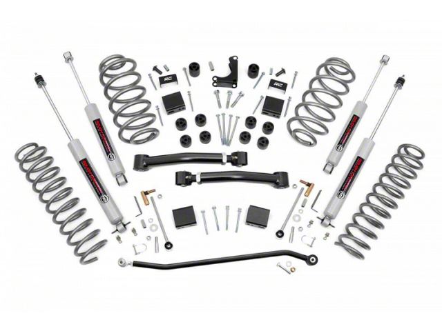 Rough Country 4-Inch X-Series Lift Kit (99-04 4WD 4.0L Jeep Grand Cherokee WJ)