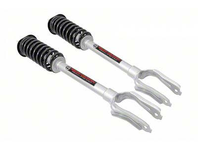 Rough Country N3 Loaded Front Struts for 2.50-Inch Lift (11-15 4WD V6 Jeep Grand Cherokee WK2 w/o Air Ride Suspension)
