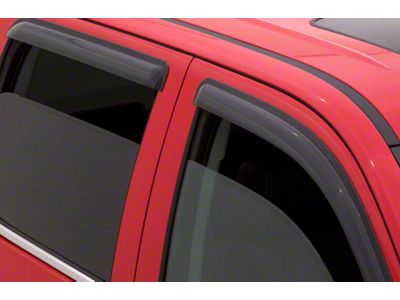 Ventvisor Window Deflectors; Front and Rear; Dark Smoke (05-10 Jeep Grand Cherokee WK)