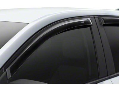 Ventvisor Window Deflectors; Front and Rear; Dark Smoke (22-24 Jeep Grand Cherokee WL)