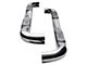 E-Series 3-Inch Nerf Side Step Bars; Stainless Steel (05-10 Jeep Grand Cherokee WK)