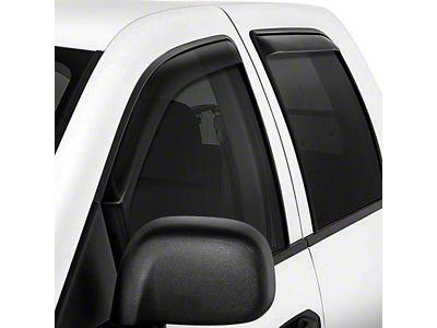In-Channel Window Deflectors; Front and Rear; Smoke (05-10 Jeep Grand Cherokee WK)