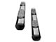 Premier 4 Oval Nerf Side Step Bars without Mounting Kit; Black (05-17 Jeep Grand Cherokee WK & WK2)