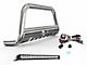 Bull Bar with 20-Inch LED Light Bar; Stainless Steel (11-21 Jeep Grand Cherokee WK2)