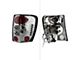 Euro Style Tail Lights; Chrome Housing; Clear Lens (99-04 Jeep Grand Cherokee WJ)