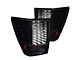 LED Tail Lights; Black Housing; Clear Lens (05-06 Jeep Grand Cherokee WK)