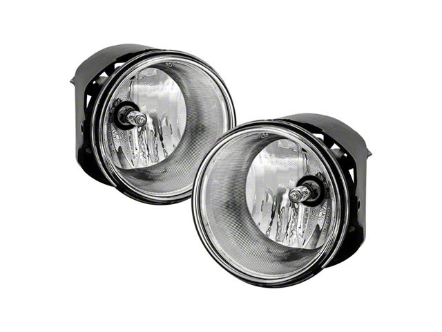 OEM Style Fog Lights with Switch; Clear (05-09 Jeep Grand Cherokee WK)