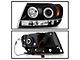 Signature Series CCFL Halo Projector Headlights; Black Housing; Clear Lens (99-04 Jeep Grand Cherokee WJ)