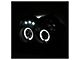 Signature Series LED Halo Projector Headlights; Black Housing; Smoked Lens (05-07 Jeep Grand Cherokee WK)