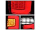 Version 3 Light Bar LED Tail Lights; Chrome Housing; Clear Lens (99-04 Jeep Grand Cherokee WJ)