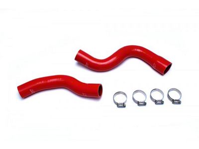 HPS Silicone Radiator Coolant Hose Kit; Red (01-04 4.7L Jeep Grand Cherokee WJ)