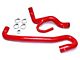 HPS Silicone Radiator Coolant Hose Kit; Red (12-18 6.4L HEMI Jeep Grand Cherokee WK2)