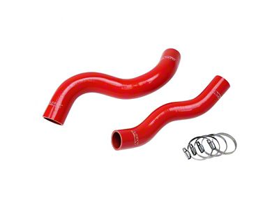 HPS Silicone Radiator Coolant Hose Kit; Red (05-09 4.7L Jeep Grand Cherokee WK)