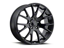 Hellcat Replica Gloss Black Wheel; 22x10; 45mm Offset (11-21 Jeep Grand Cherokee WK2)