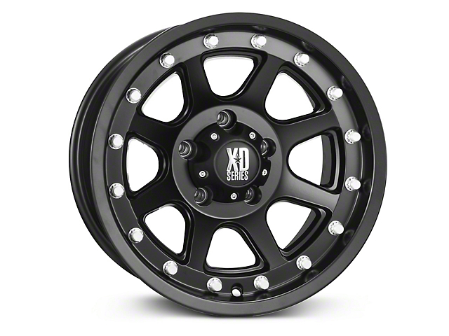 XD Addict Matte Black Wheel; 17x9 (99-04 Jeep Grand Cherokee WJ)