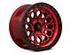 Fittipaldi Offroad FT101 Gloss Black Machined with Red Tint Wheel; 17x9 (99-04 Jeep Grand Cherokee WJ)