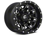 Fuel Wheels Lethal Matte Black Milled Wheel; 17x9 (99-04 Jeep Grand Cherokee WJ)