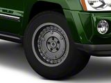Mammoth Militant Charcoal Wheel; 17x9.5; -12mm Offset (05-10 Jeep Grand Cherokee WK, Excluding SRT8)