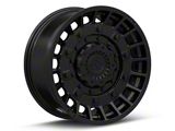 Fuel Wheels Militia Matte Black Wheel; 17x9 (05-10 Jeep Grand Cherokee WK, Excluding SRT8)