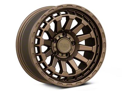 Black Rhino Raid Matte Bronze Wheel; 18x9.5 (22-24 Jeep Grand Cherokee WL)