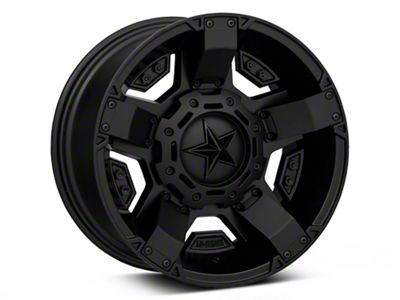 XD Rockstar II Matte Black Wheel; 17x9 (99-04 Jeep Grand Cherokee WJ)