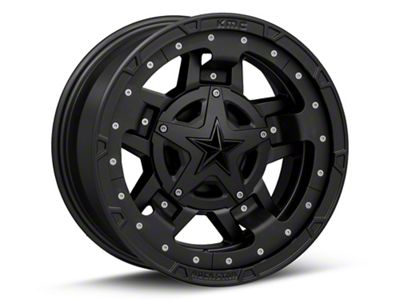XD Rockstar III Matte Black Wheel; 17x9 (05-10 Jeep Grand Cherokee WK, Excluding SRT8)