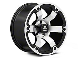Mammoth Rogue Matte Black Machined Wheel; 18x9 (05-10 Jeep Grand Cherokee WK)