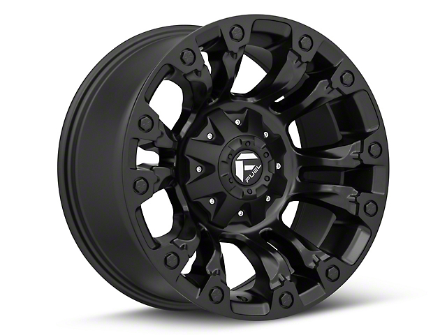 Fuel Wheels Vapor Matte Black Wheel; 18x9 (11-21 Jeep Grand Cherokee WK2)