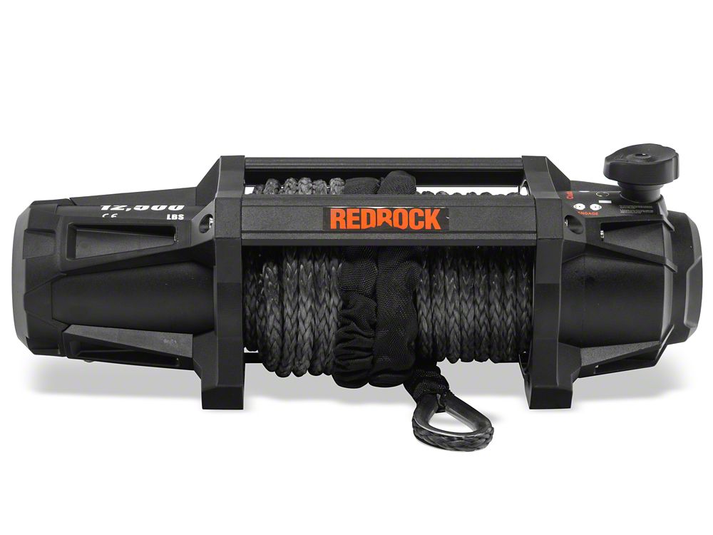 RedRock 12,500 lb. Winch with Synthetic Rope and Dual Control Unit