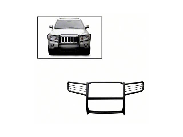 Grille Guard; Black (11-21 Jeep Grand Cherokee WK2 w/o Adaptive Cruise Control, Excluding EcoDiesel, Limited X, SRT, Summit & Trackhawk)