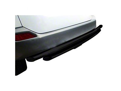 Rear Bumper Guard; Double Layer; Black (11-21 Jeep Grand Cherokee WK2, Excluding High Altitude, Limited X, SRT, Summit & Trackhawk)