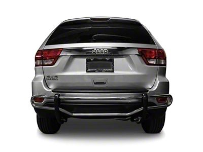 Rear Bumper Guard; Double Tube; Stainless Steel (05-10 Jeep Grand Cherokee WK)