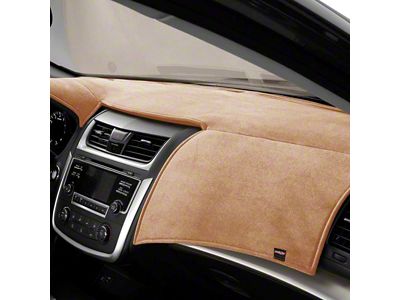 Covercraft VelourMat Custom Dash Cover; Caramel (22-24 Jeep Grand Cherokee WL w/ Heads Up Display, Excluding 4xe)