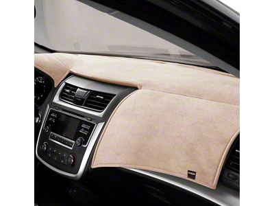 Covercraft VelourMat Custom Dash Cover; Beige (22-24 Jeep Grand Cherokee WL w/ Heads Up Display, Excluding 4xe)