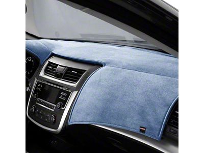 Covercraft VelourMat Custom Dash Cover; Dash Blue (22-24 Jeep Grand Cherokee WL w/ Heads Up Display, Excluding 4xe)