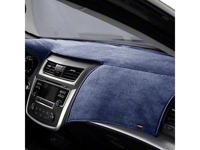 Covercraft VelourMat Custom Dash Cover; Navy (22-24 Jeep Grand Cherokee WL w/ Heads Up Display, Excluding 4xe)