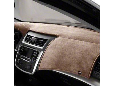 Covercraft VelourMat Custom Dash Cover; Latte (22-24 Jeep Grand Cherokee WL w/ Heads Up Display, Excluding 4xe)